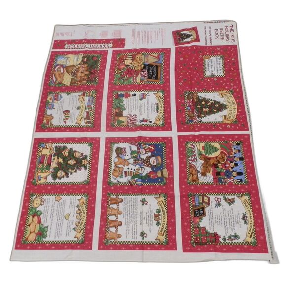Fabric Traditions Other - Lot of 3 Christmas Winter Fabric Panels Sewing Collections NEW